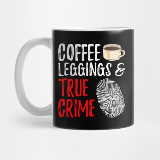 True Crime Interest Podcast TV Show Gift Mug